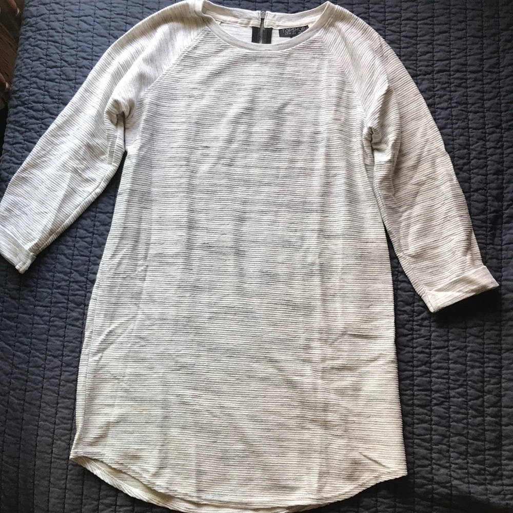 White topshop dress